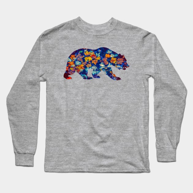 Bear/ Wildlife Animal Long Sleeve T-Shirt by UranusArts